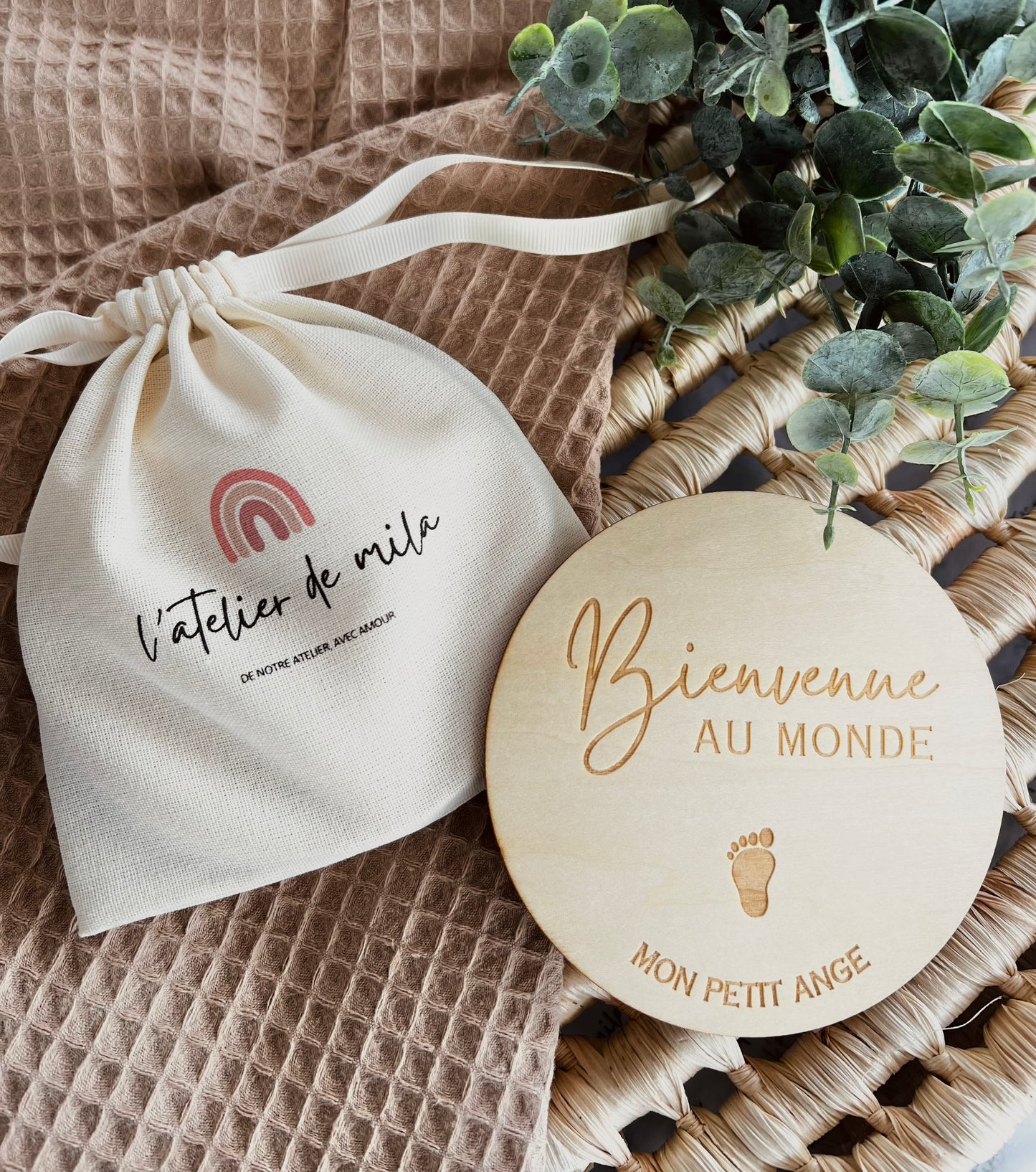 Ensemble Pastilles de Bois - Mois De Naissance